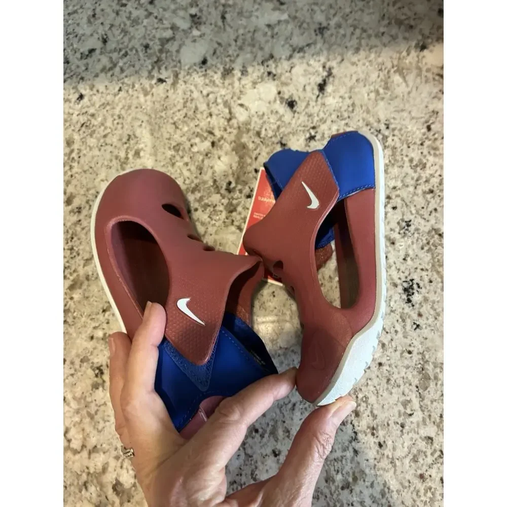 Nike Sunray Protect 3 Toddler Canyon Rust Sandals Size 10 C NWT!